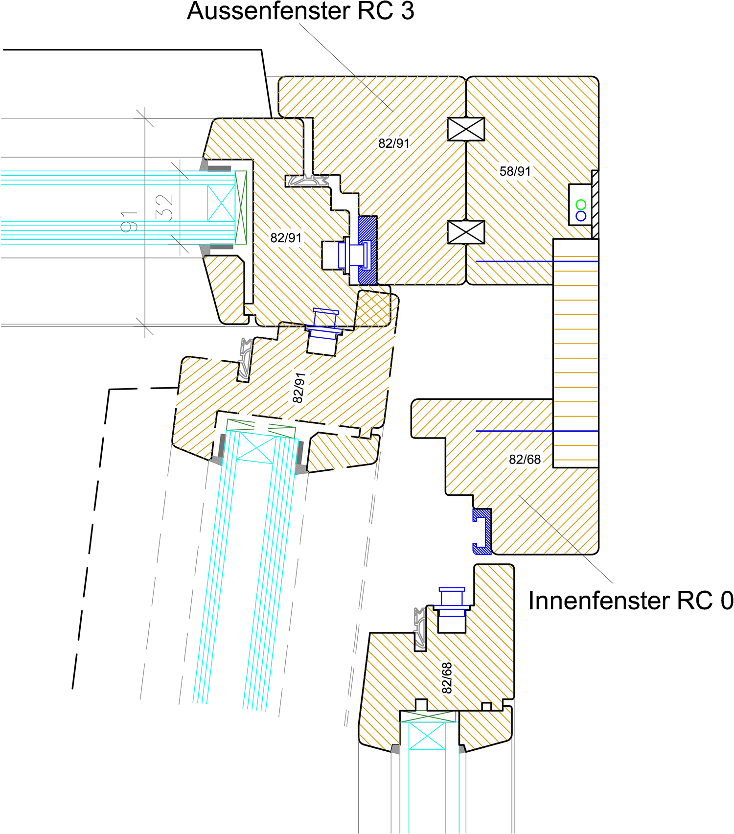 RvE Kastenfenster RC 3